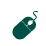Green mouse icon